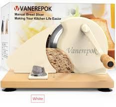 Adjustable Bread Slicer for Sourdough Loaves- White