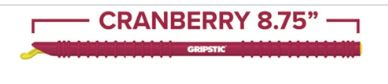 Cranberry Gripstic - 9" (1) While Supplies Last