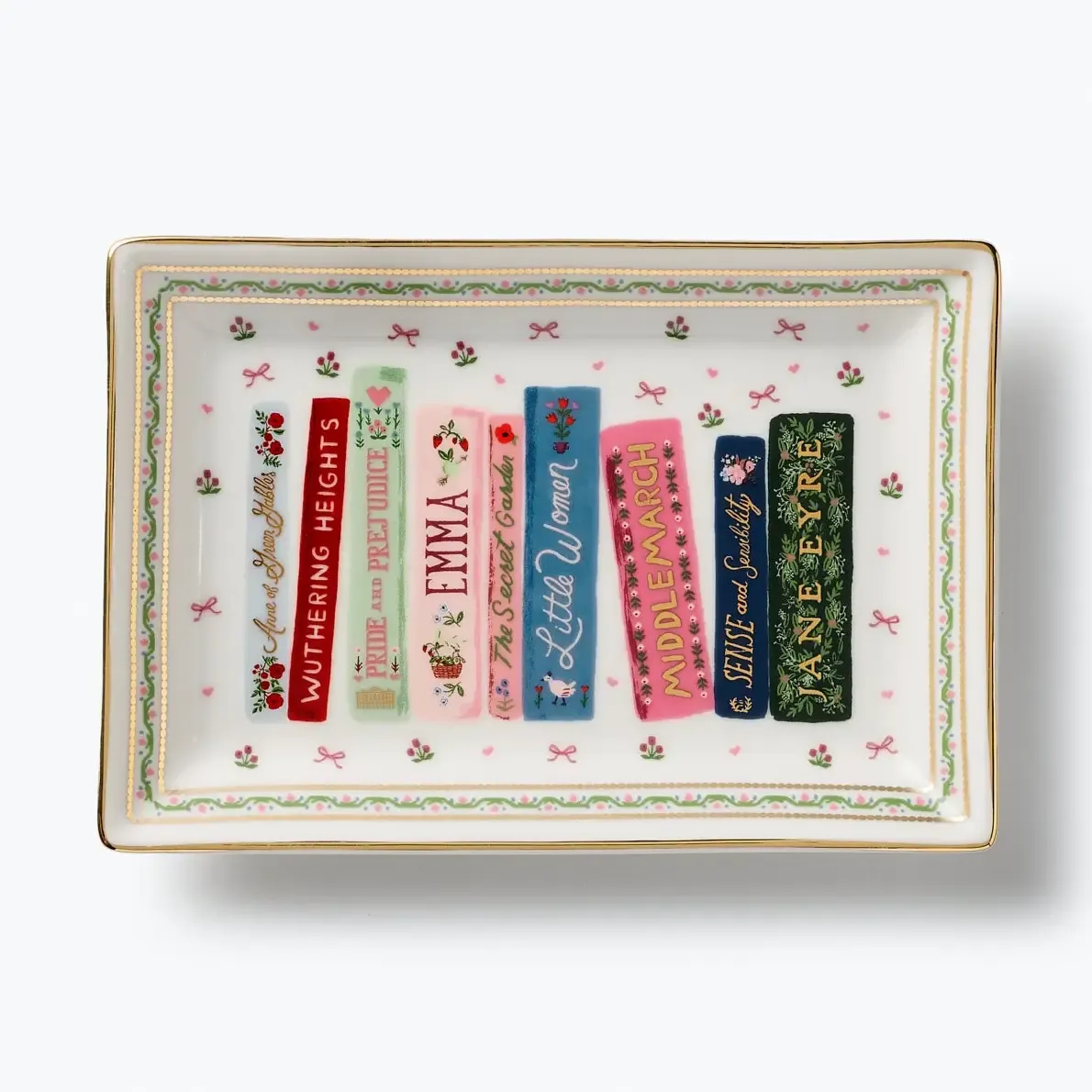 Ladies Night Book Club Porcelain Catchall Tray