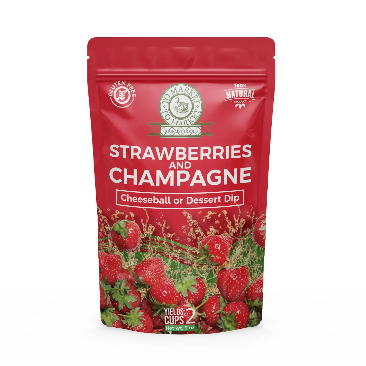 Strawberries and Champagne Cheeseball/Dip Mix