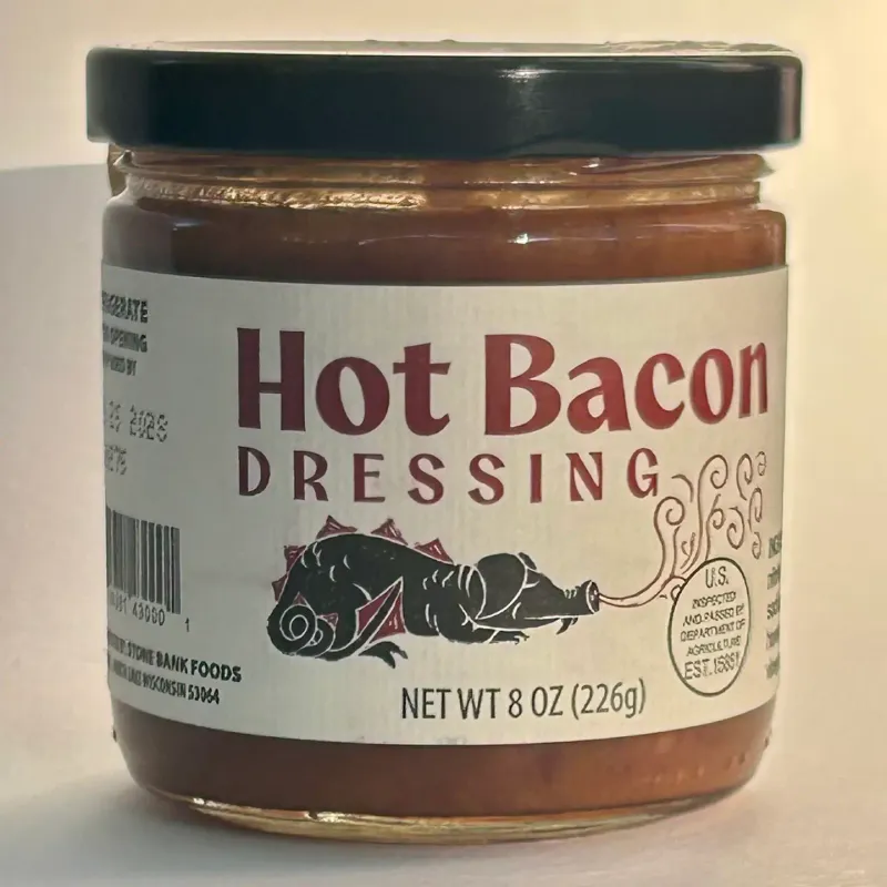 Hot Bacon Dressing - Once Upon A Salad