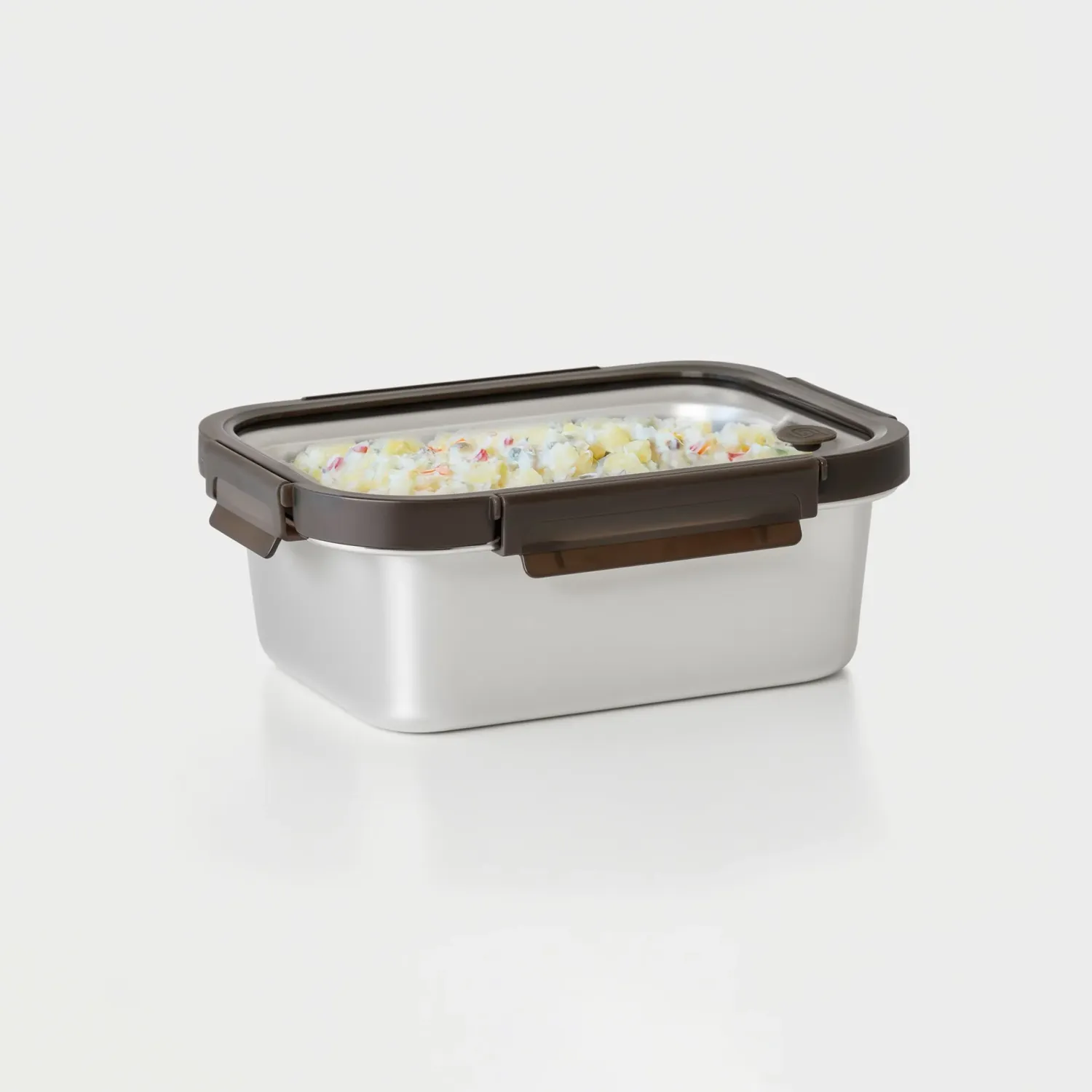 Rectangle Stainless Steel Container (61oz) - Espresso