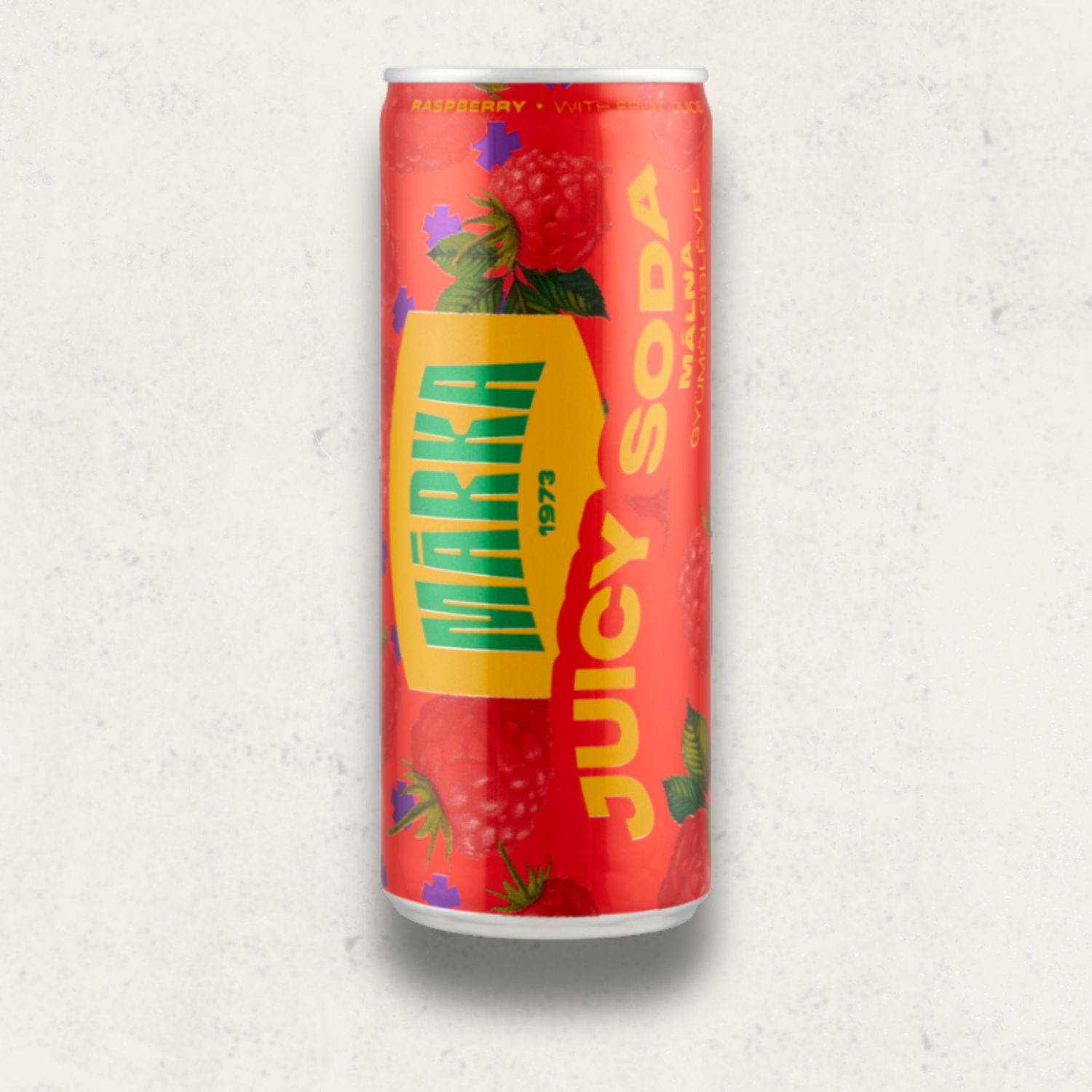 Raspberry Flavour Soda // 250ml