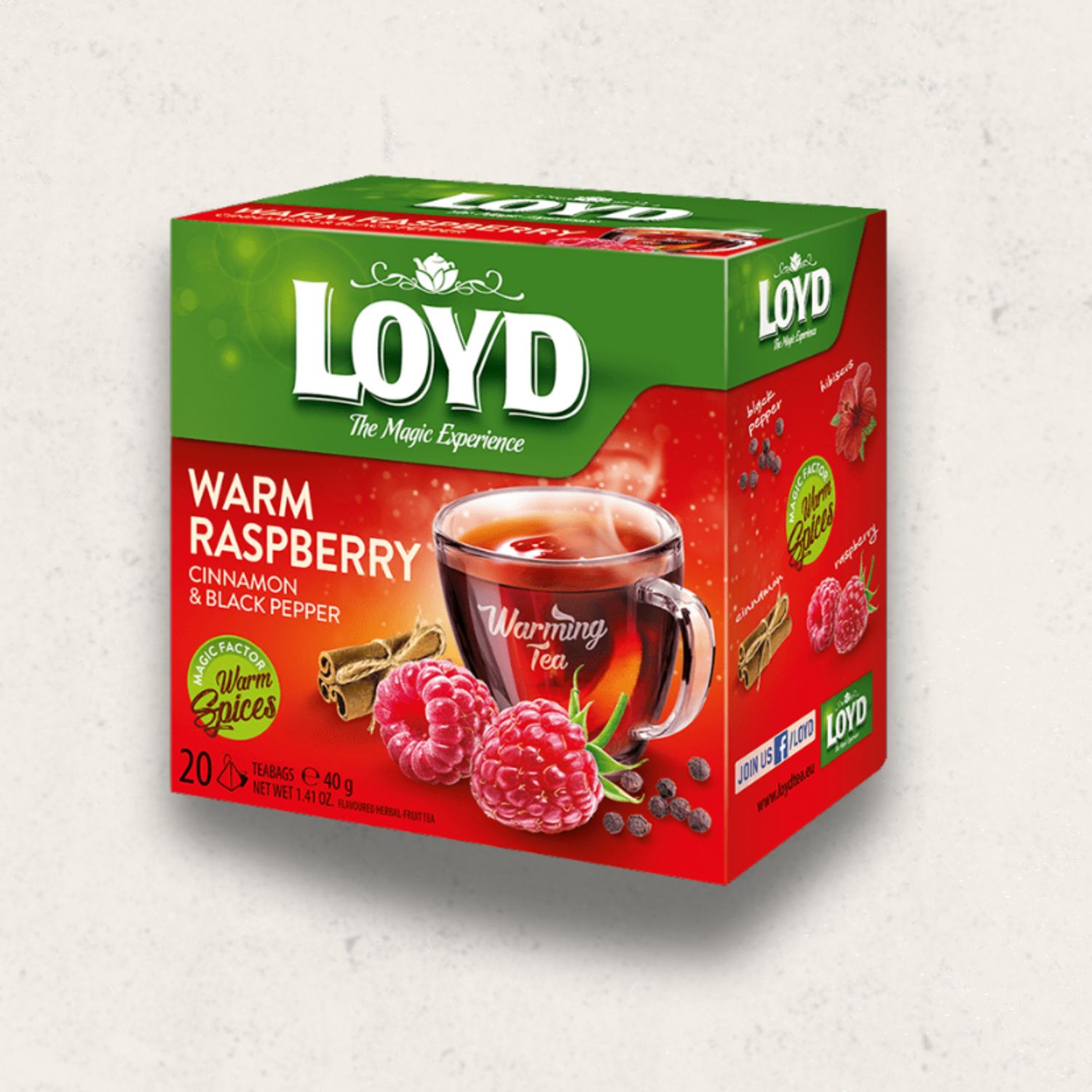 Warming Warm Raspberry Tea