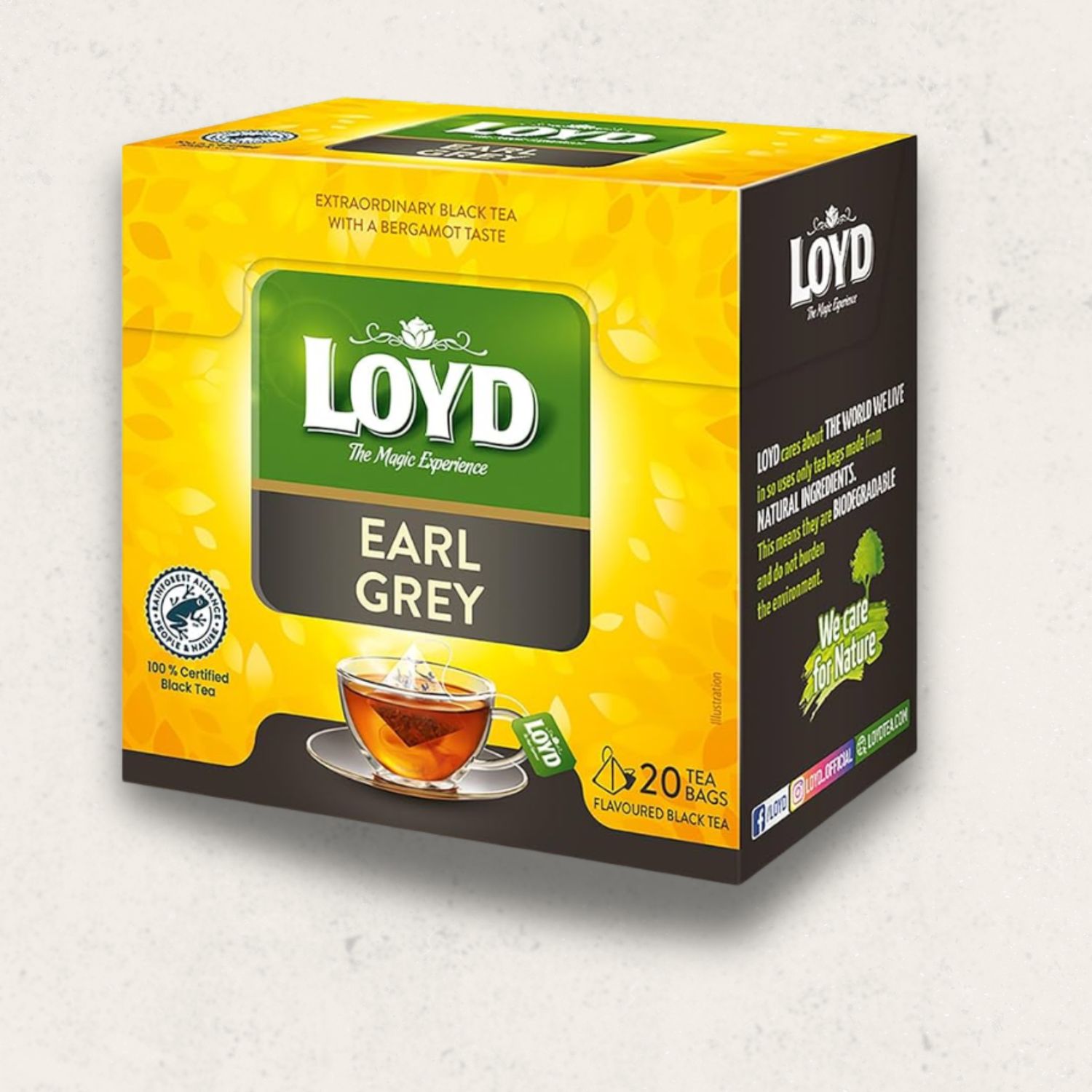 Pyramid Black Tea - Earl Grey // 20 bags