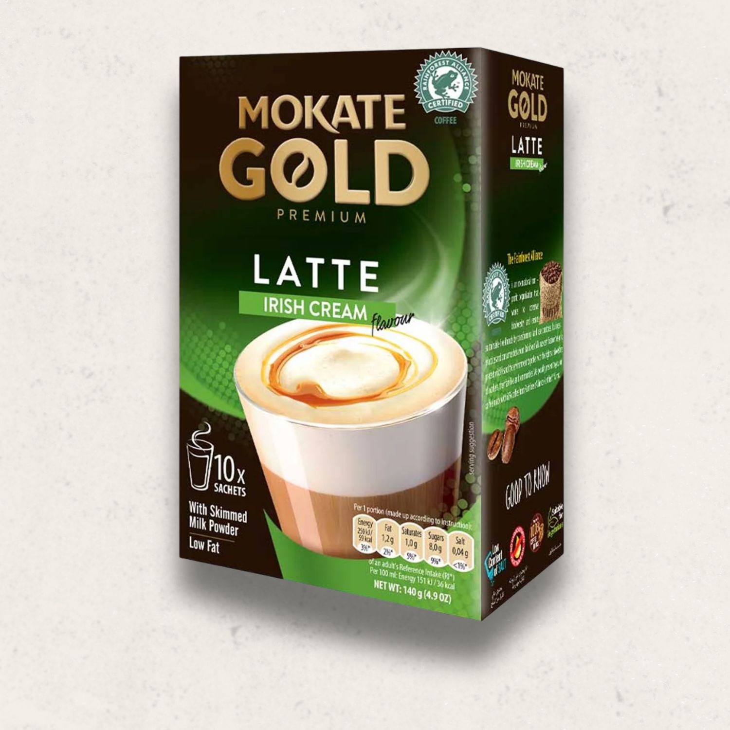 Gold Gold Premium Latte Irish Cream // 140g
