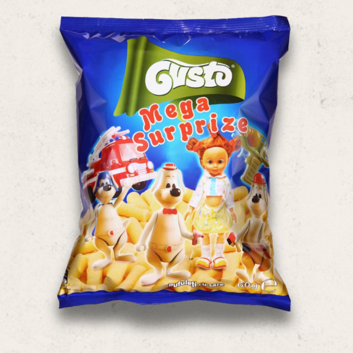 Mega Surprise Corn Puffs with Salt // 60g