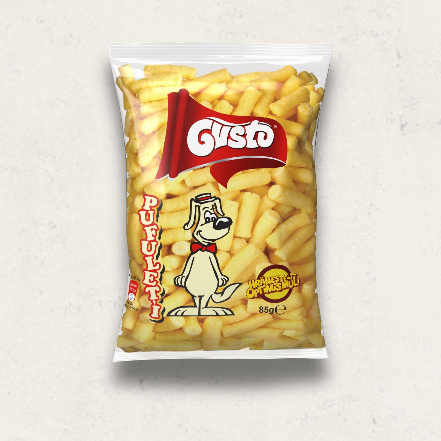 Corn Puffs with Salt // 85g