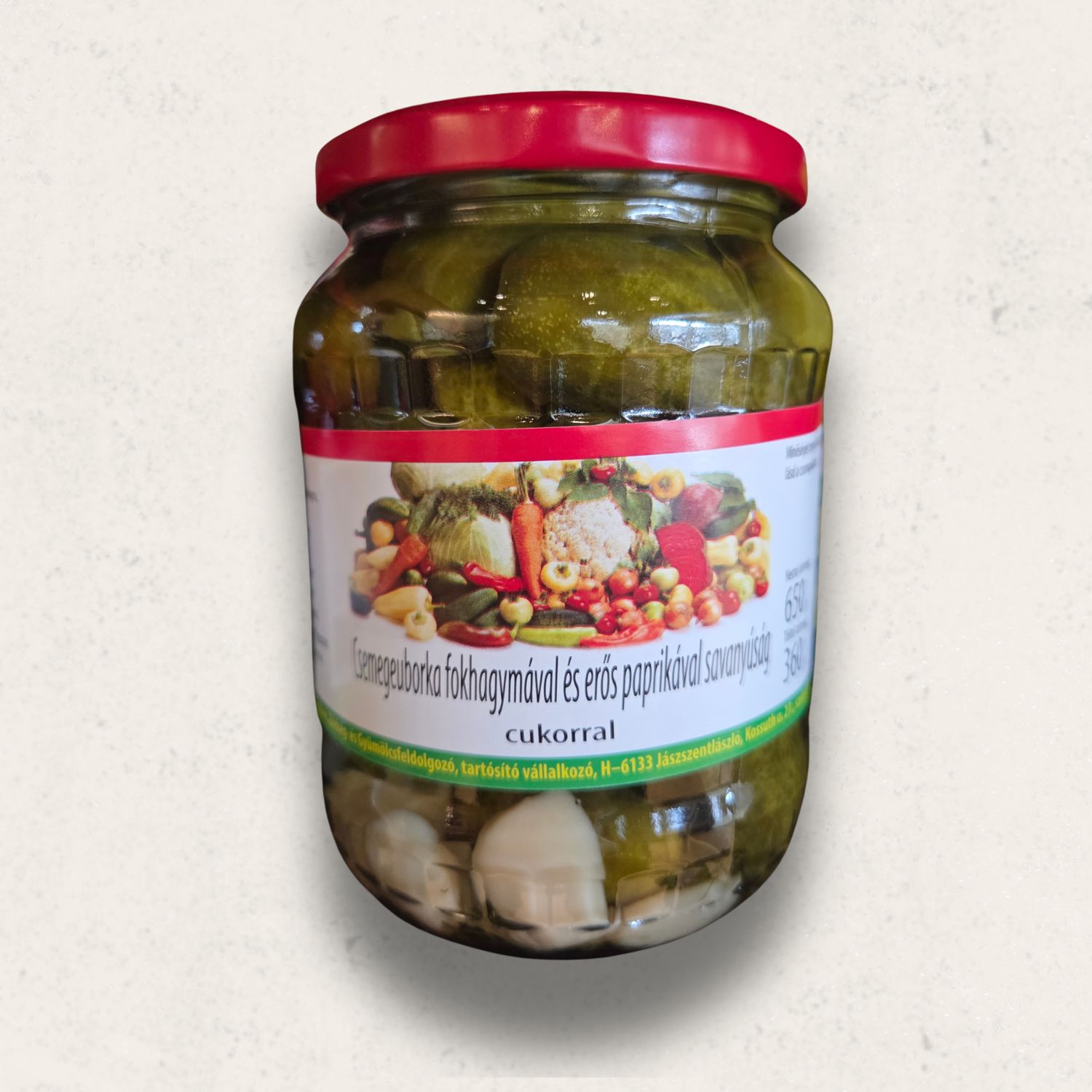 Spicy Pickles w/ Garlic // 720ml