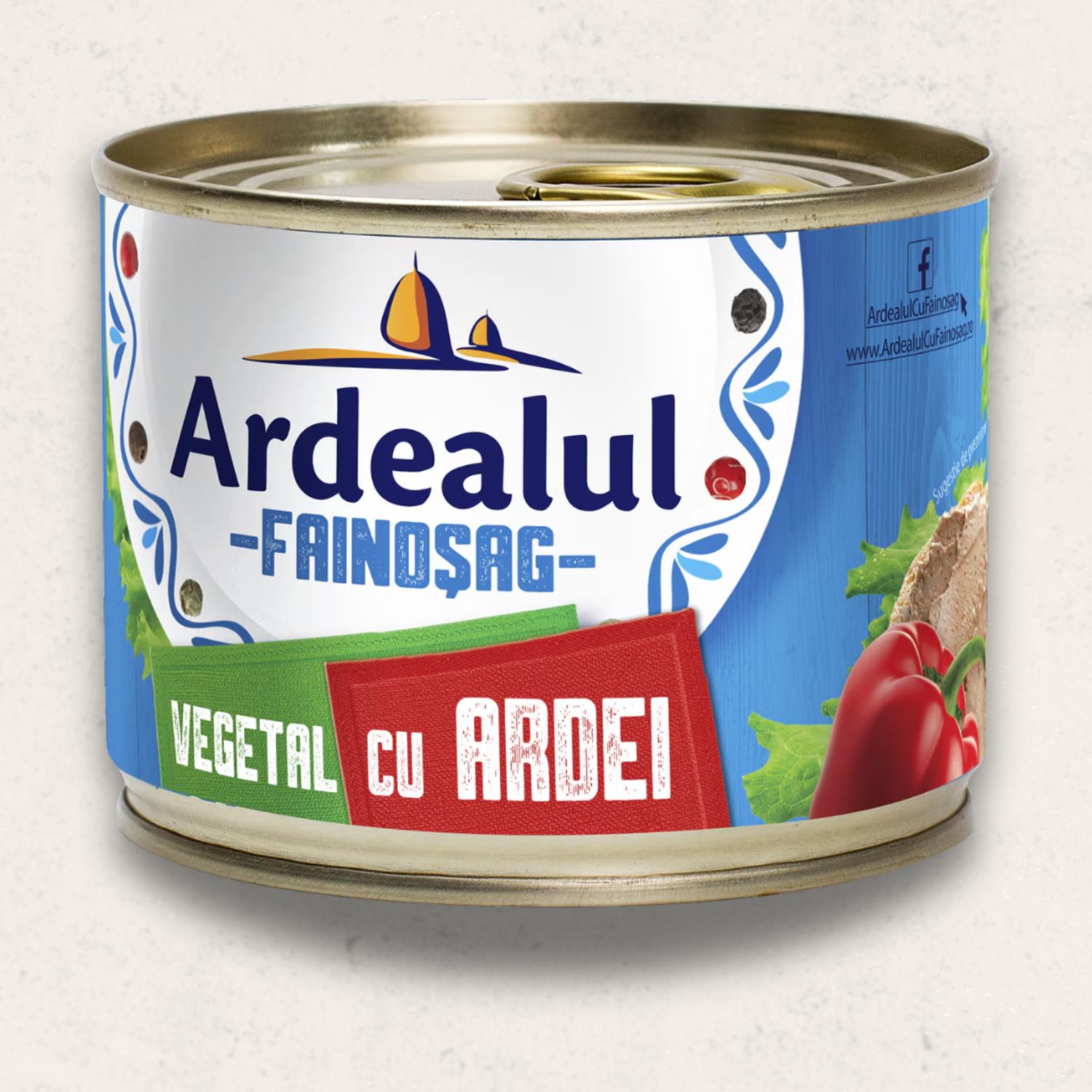 Pâté Ardealul - w/ Peppers // 200g