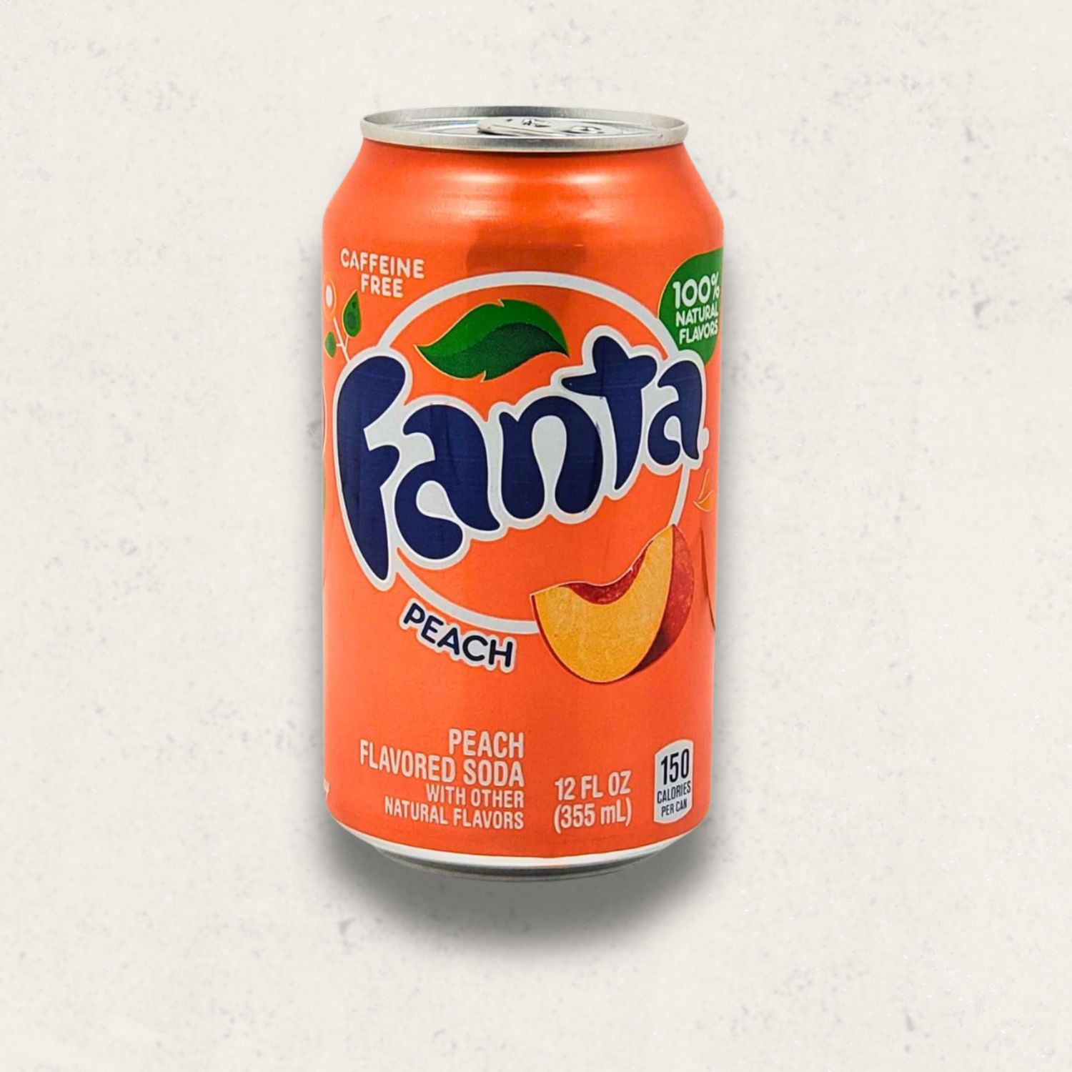 Peach Flavour Soda // 355ml