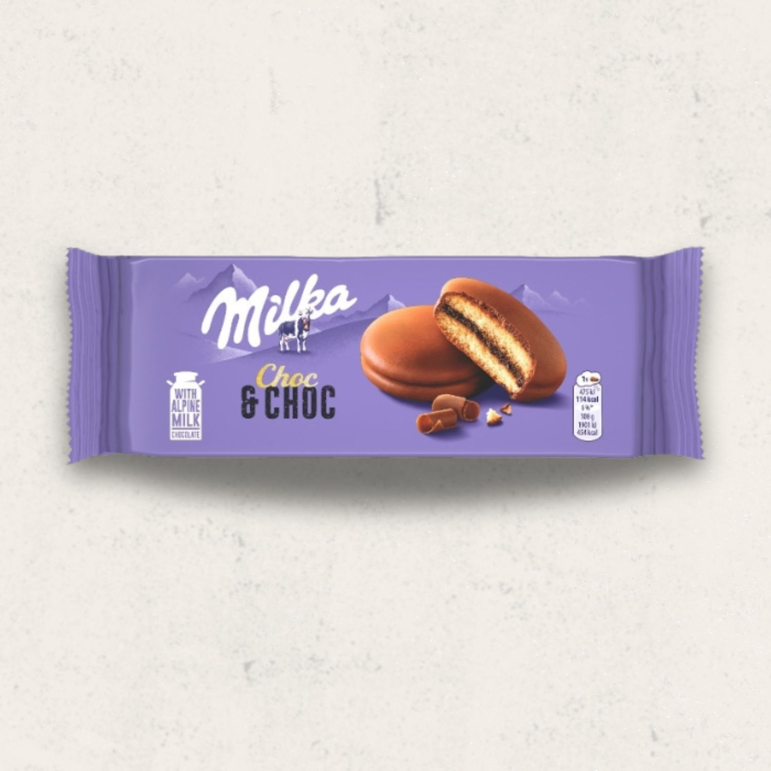 MILKA Biscuit Sandwich Choc&amp;Choc // 150g