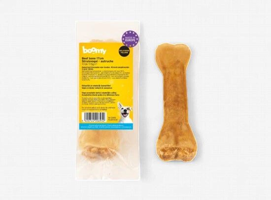 Beef bone struisvogel 17cm