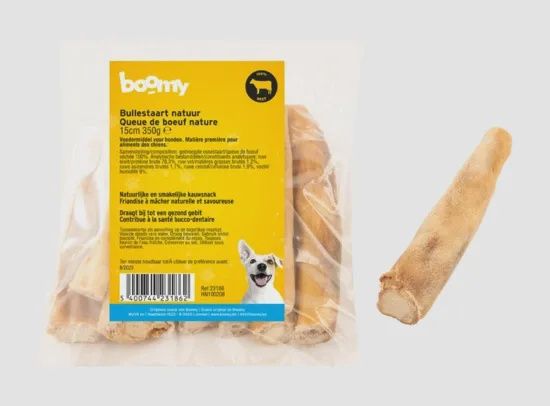 Bullestaart natuur 15cm 350g