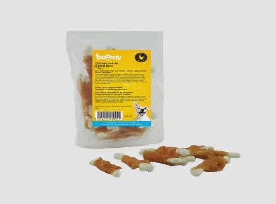 Chicken snacks dental bone 100g