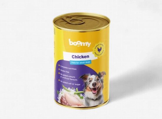 Blikvoeding chicken 400g