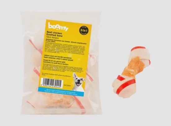 BC Knotted bone 10cm 4st