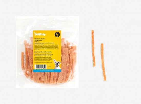 Chicken snacks strips small 500g