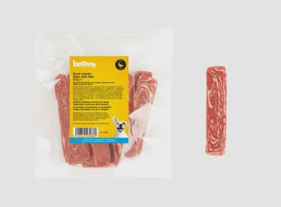 Duck snacks slice with fish 500g