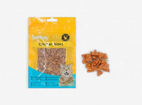 Chicken bites with fish oil 80g