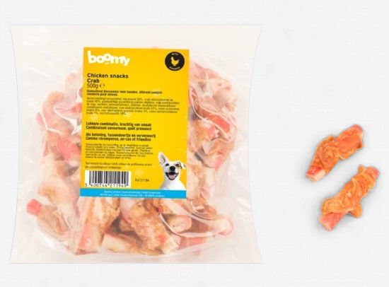 Chicken snacks crab 500g