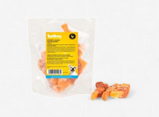 Chicken snacks sweet potato 100g