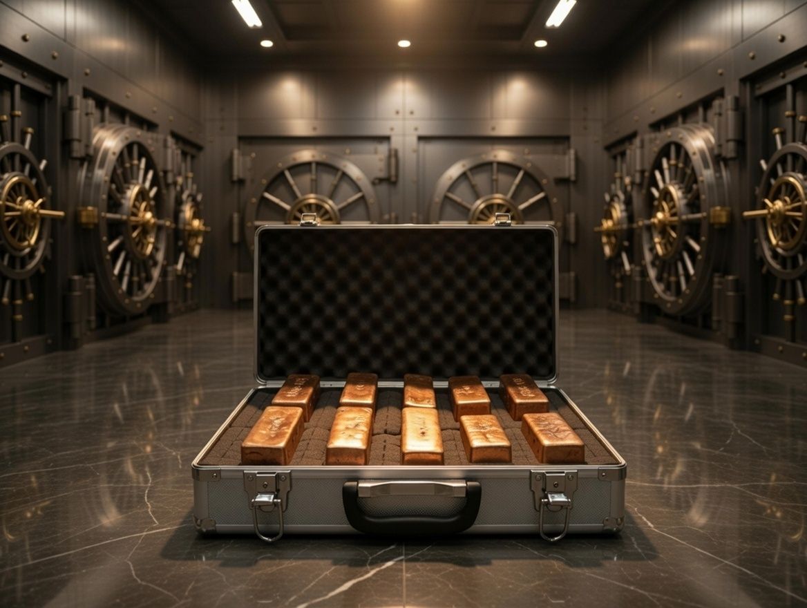 Unbranded 10 x 1kg 999.9 Fine Copper Bars Set