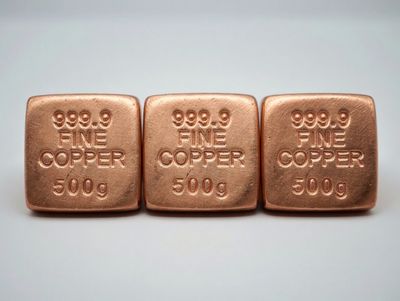 3 x 500g 999.9 Fine Copper Cubes – Premium Pure Copper