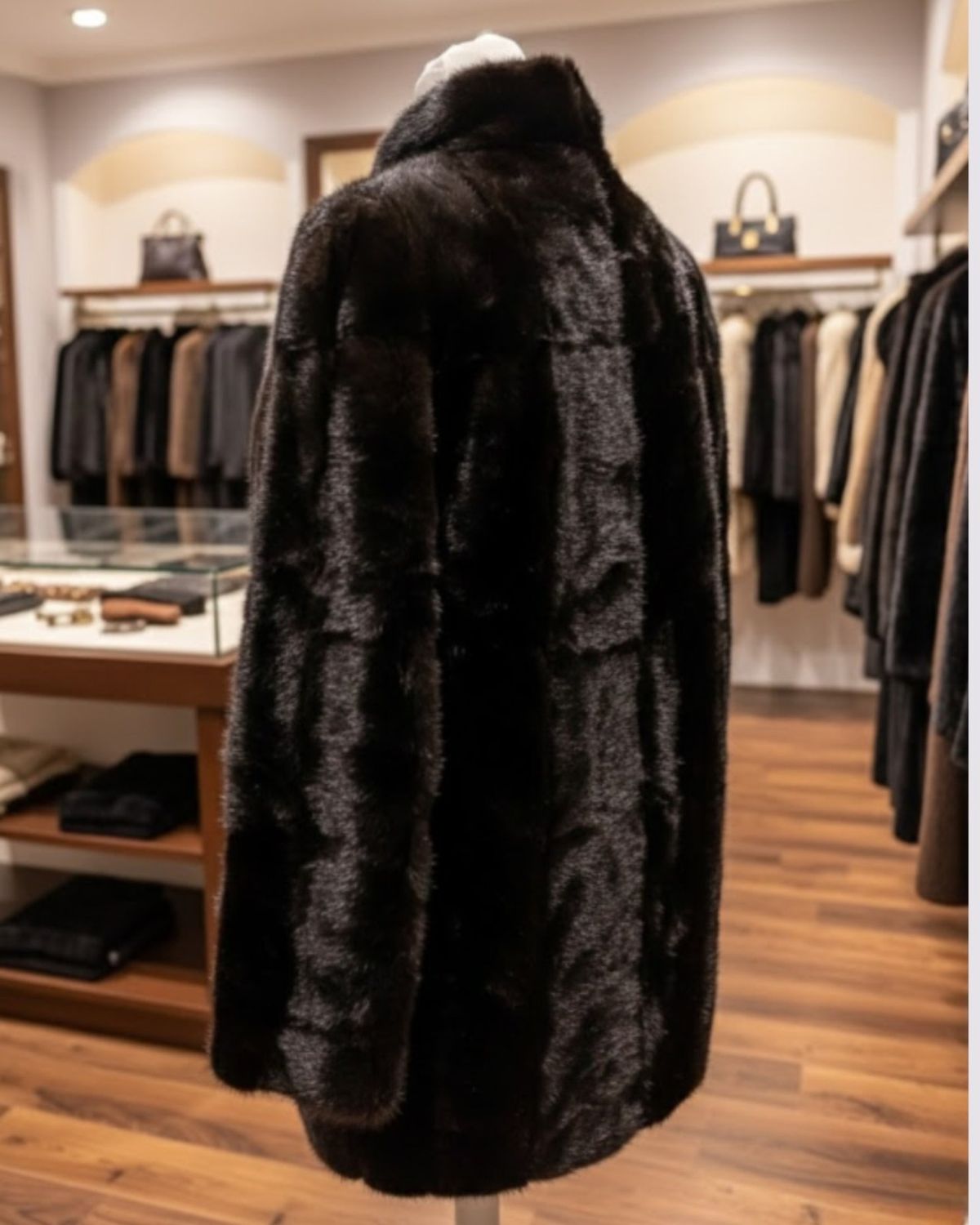 Chaqueton  manos  de visón