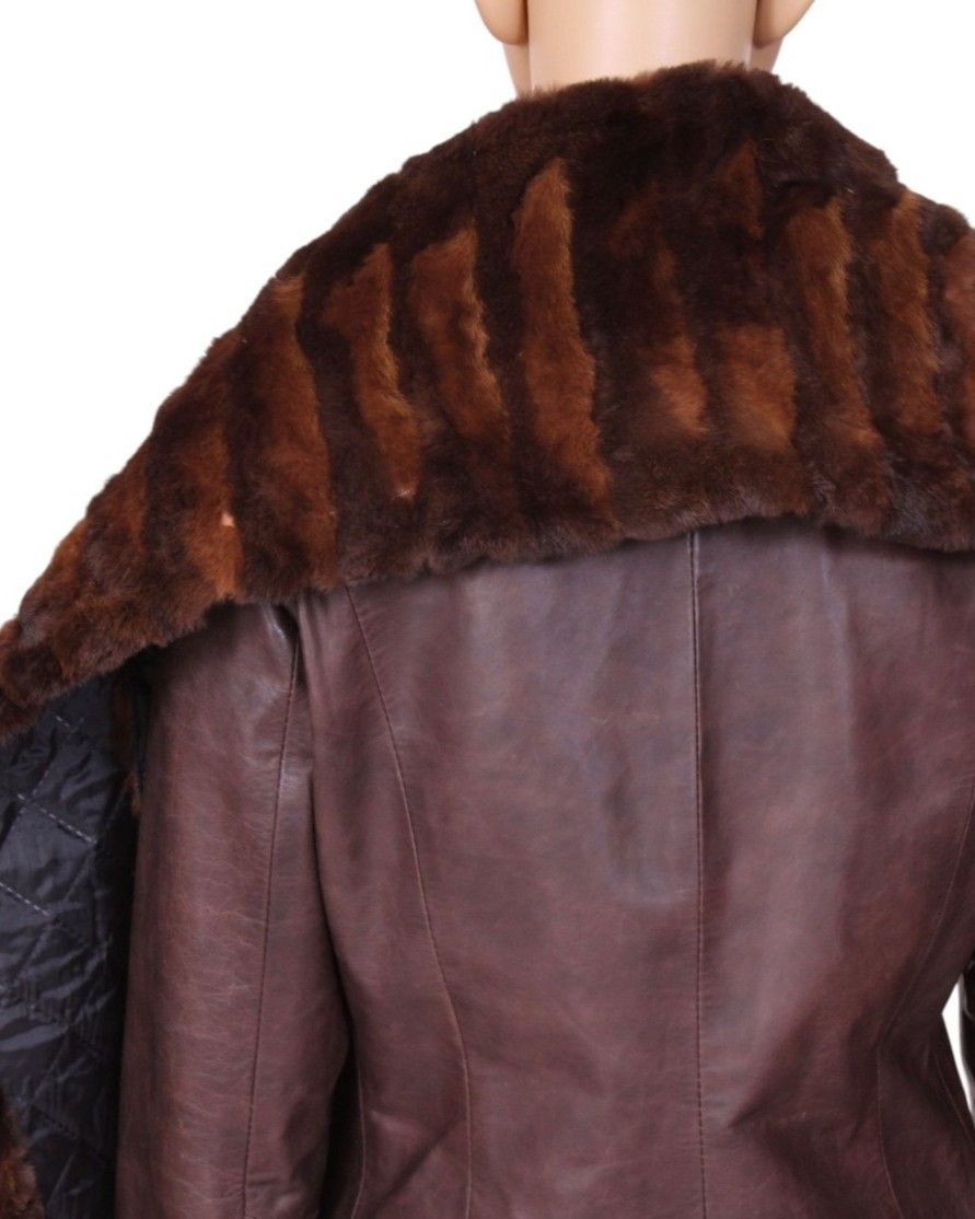 Bufanda de piel de conejo Rex (calidad superior)