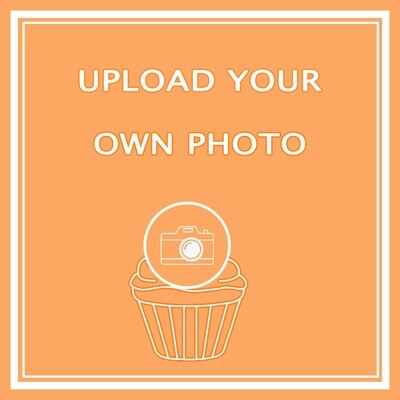 Use Your Own Photo -  24 Mini / Bite Sized Cupcakes - With Fruit and / or  Chocolate