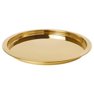 Light Gold - Round Shinny - Platter / Tray - Code GRT 58
