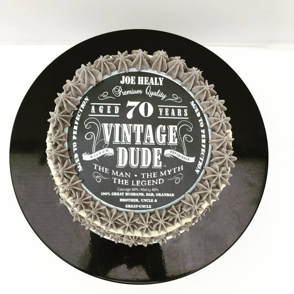 Jack Daniels Edible Image Cake Dublin