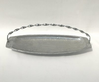 Silver - Medium - Oval - Platter - With Handle - Code SMO25