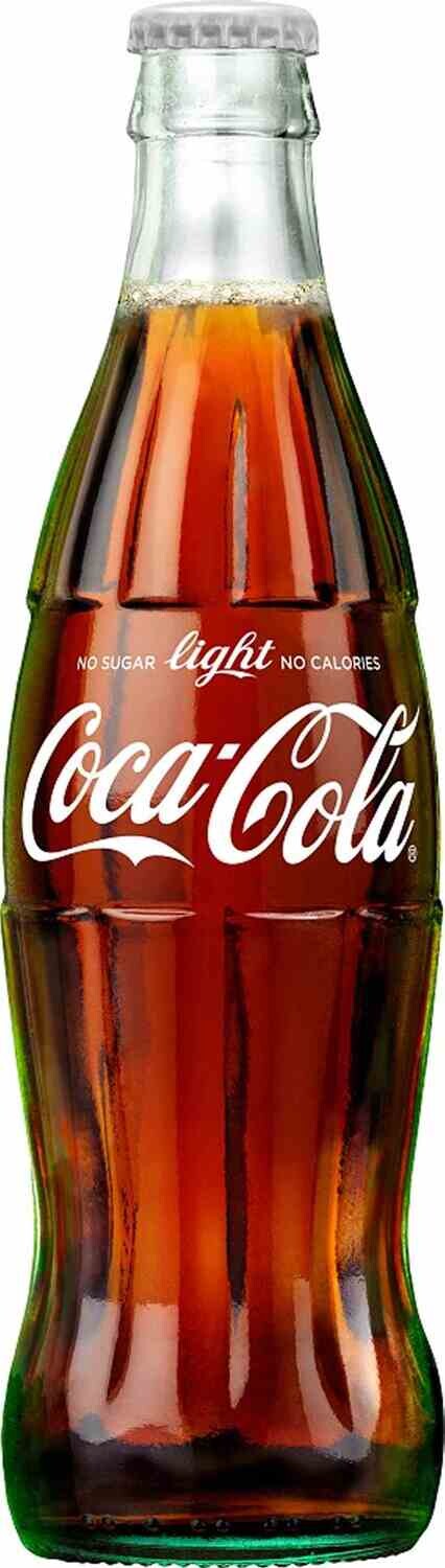 Coca-Cola light Glassflaske, 0,33 l