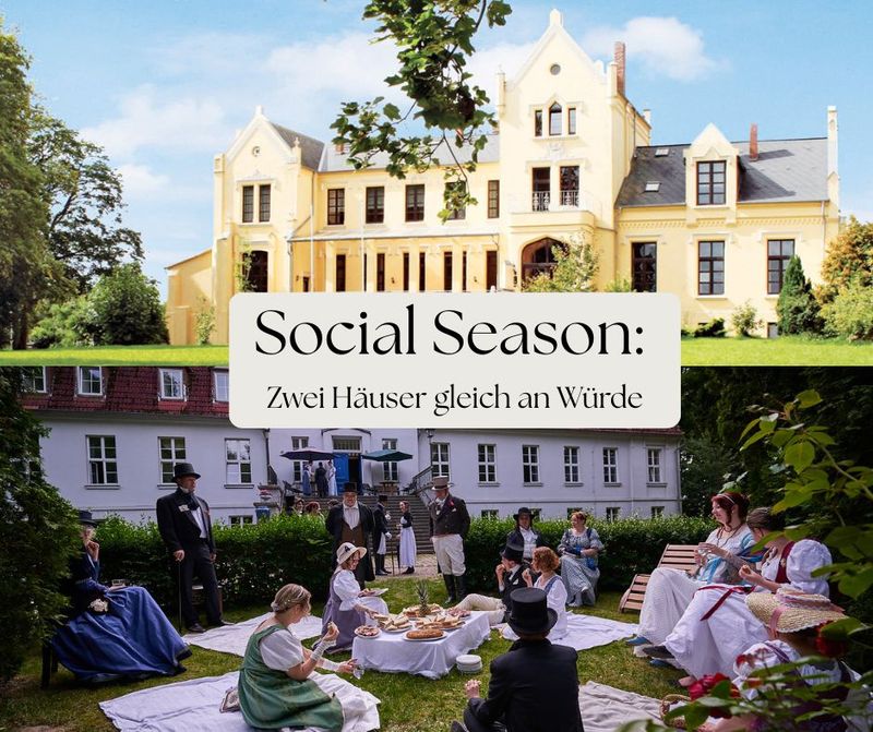Social Season: Zwei Häuser gleich an Würde (9. bis 12. April 2026) - Gutshaus Groß Markow und Schloss Poggelow