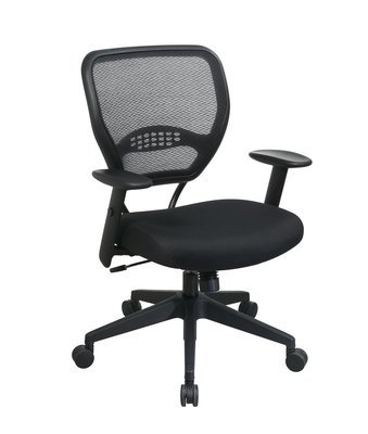 PROFESSIONAL BLACK AIRGRID® BACK MANAGERS CHAIR