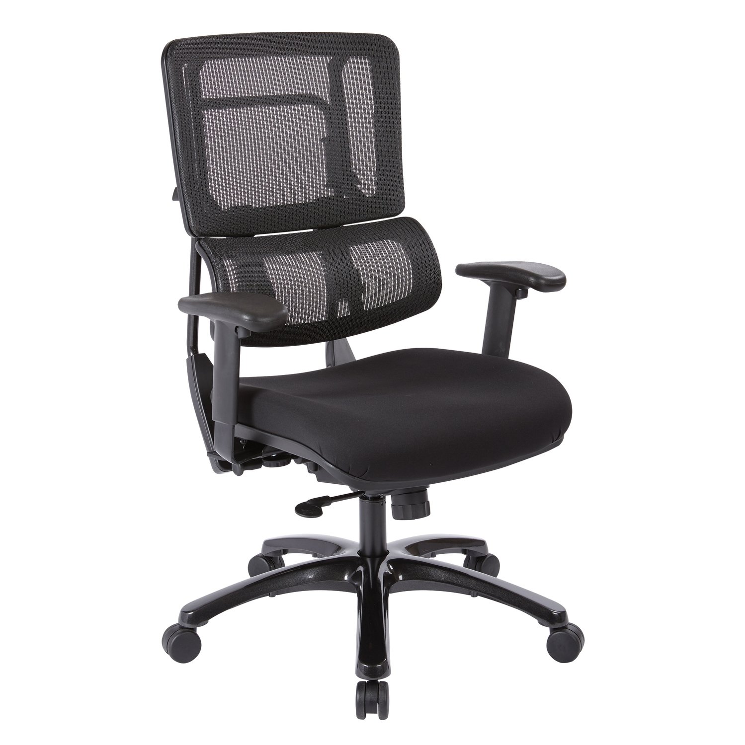 VERTICAL BLACK MESH CHAIR