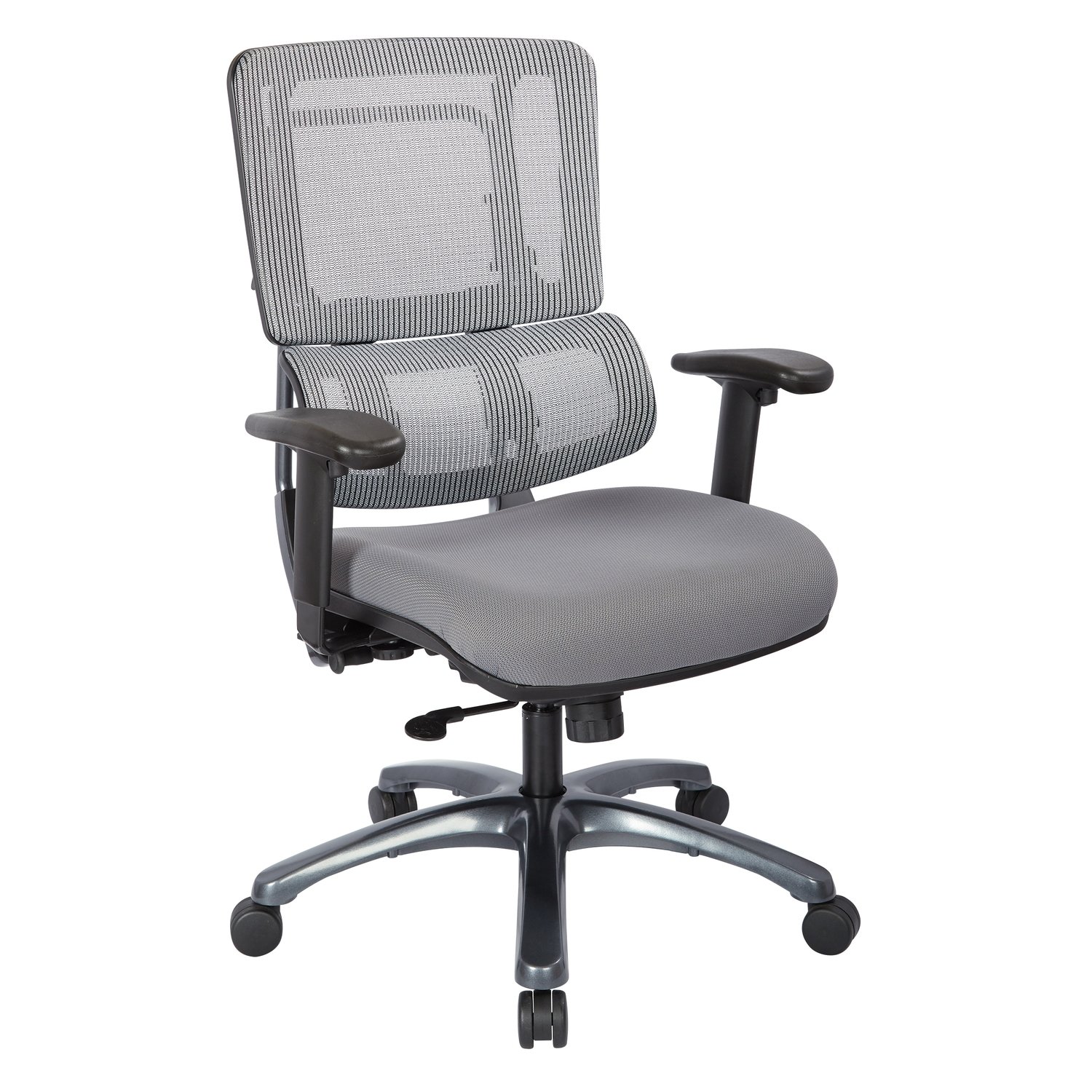VERTICAL GREY MESH CHAIR