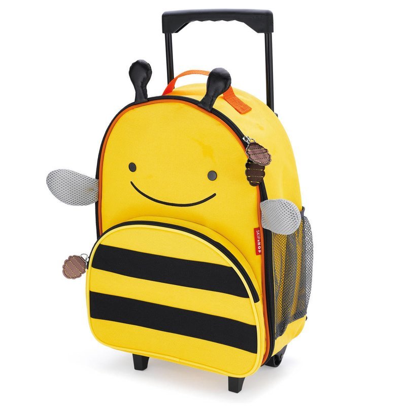 MALA DE RODINHA ZOO ABELHA SKIP HOP AMARELO