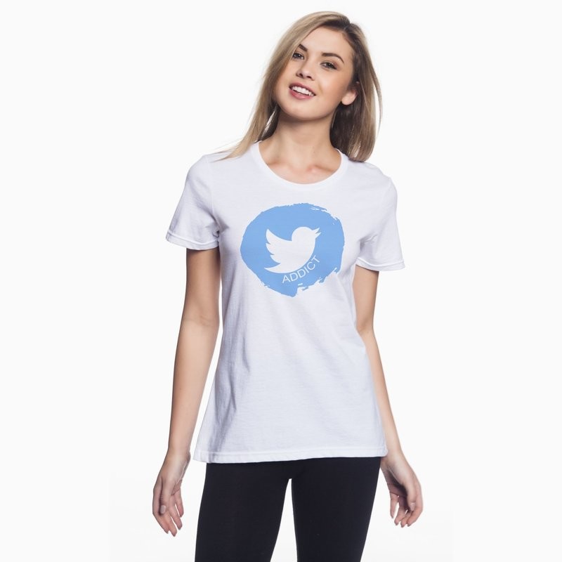 Twitter Addict Tee