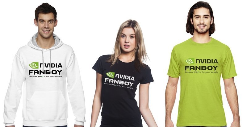 Nvida Fanboy Tees and Hoodies