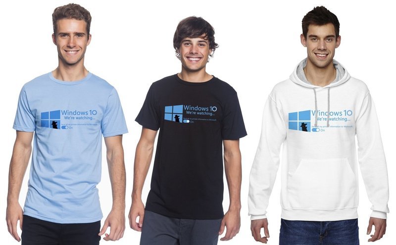 Windows is Watching Tees and Hoodies