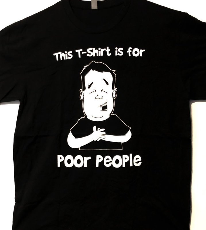 Vintage Poor People Tee -  Medium