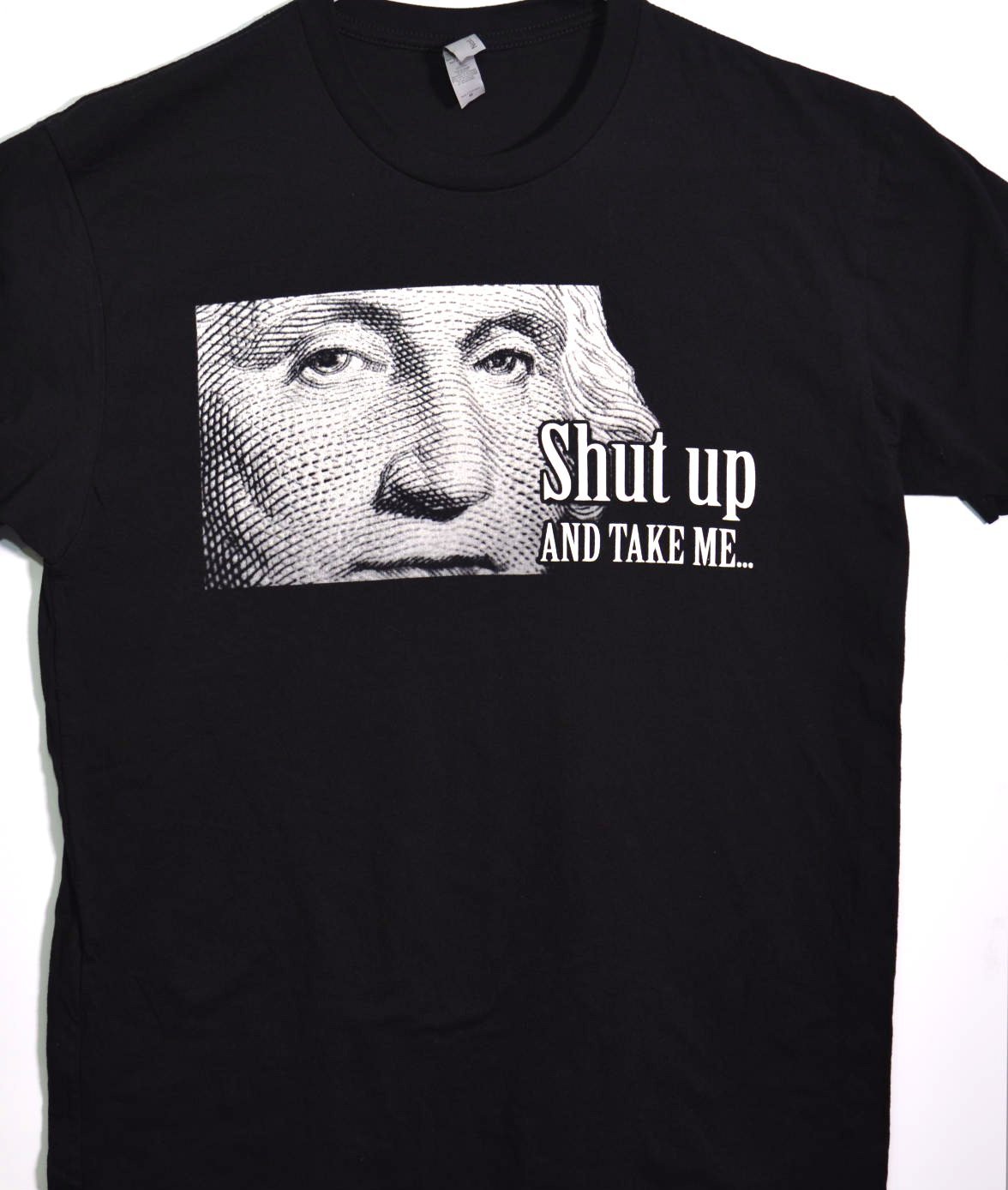 Vintage Shut Up and Take Me - Black 2XL