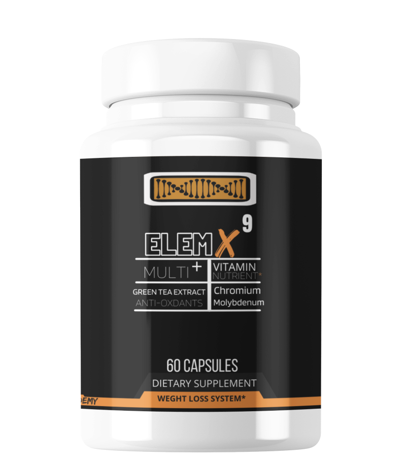 ELEMX9 Whole body Weight Loss System Nutrifier Multi Vitamin, Mineral, herbal nutrient complex + Anti-oxidants