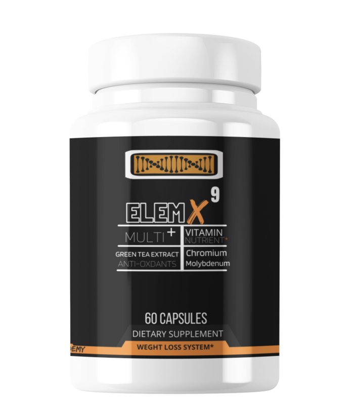 ELEMX9 Whole body Weight Loss System Nutrifier Multi Vitamin, Mineral, herbal nutrient complex + Anti-oxidants