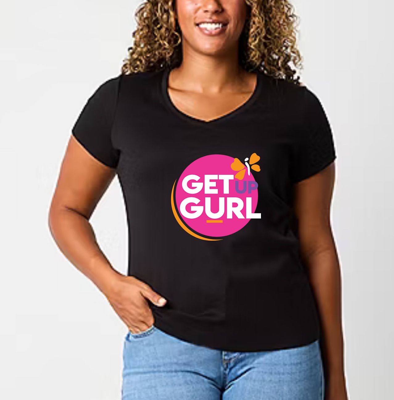 Get Up GURL Tee