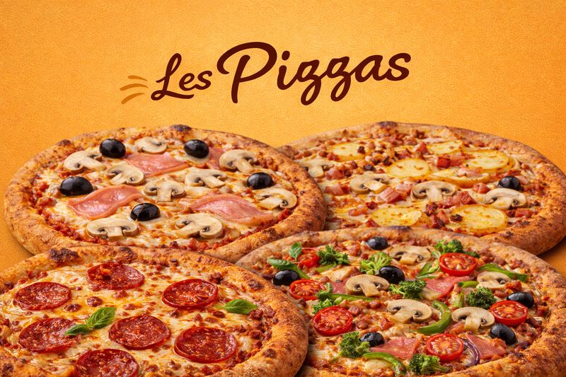 Les Pizzas