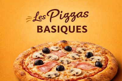 Les Pizzas basiques